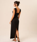 Vestido de Linho preto Erica