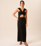 Vestido de Linho preto Erica