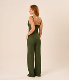 Calça de Linho verde Gisela