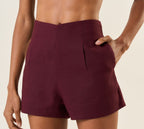 Short de linho jabuticaba Milena