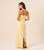 Vestido de Linho baunilha Marcela